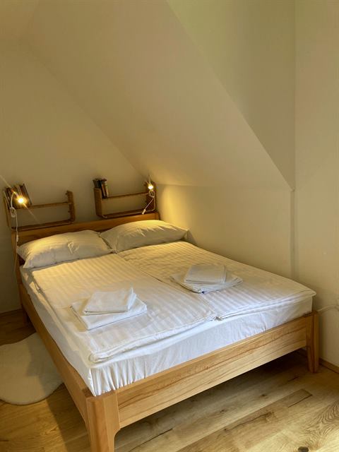 Zweites Schlafzimmer mit Doppelbett